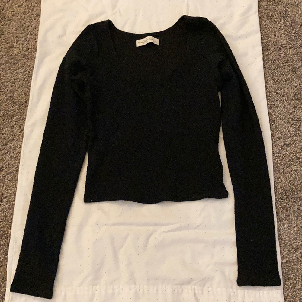 Black Crop Top